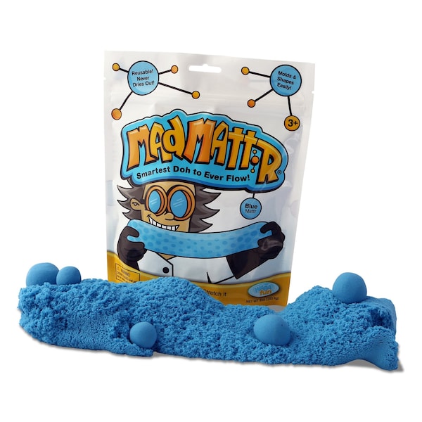 Relevant Play Mad Mattr Modeling Compound, 10 oz., Blue 210-600 - main