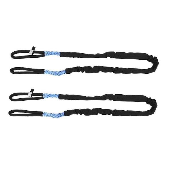 Mytee Products 5/8 inx8 ft BLUE Eye & Eye Synthetic Super Sling (Vertical 9450/ Choker 8030/ Basket 18,900lbs), 2PK SSL-58-8x2 - main