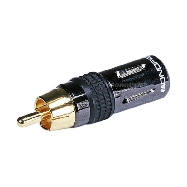 Monoprice RCA Plug, RCA male, Gold tip, RG6 6212 - main