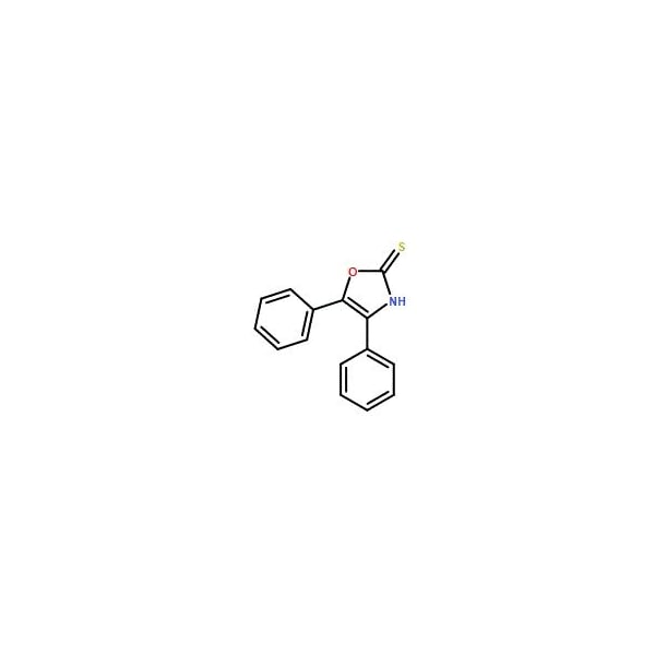 Ak Scientific 4, 5-Diphenyl-2-oxazolethiol (5g), CAS 6670-13-9 7702AE-5g - main
