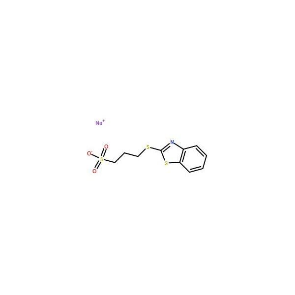 Ak Scientific Sodium 3-(benzothiazol-2-ylthio)-1-propanesulfonate (25g), CAS 49625-94-7 7695AH-25g - main