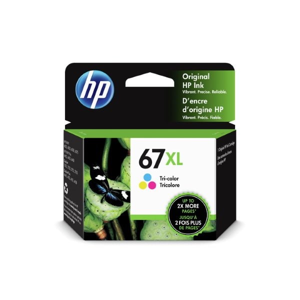 Hp 67 XL Tri-Color Original Ink Cartridge, 200 Yield 3YM58AN - main