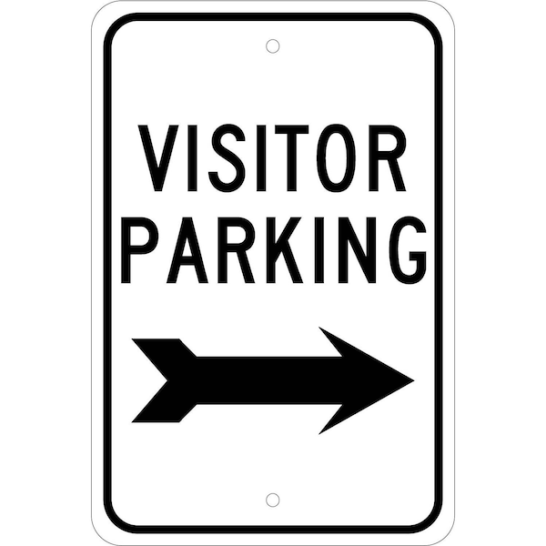 Nmc Visitor Parking Sign, TM8J TM8J - main