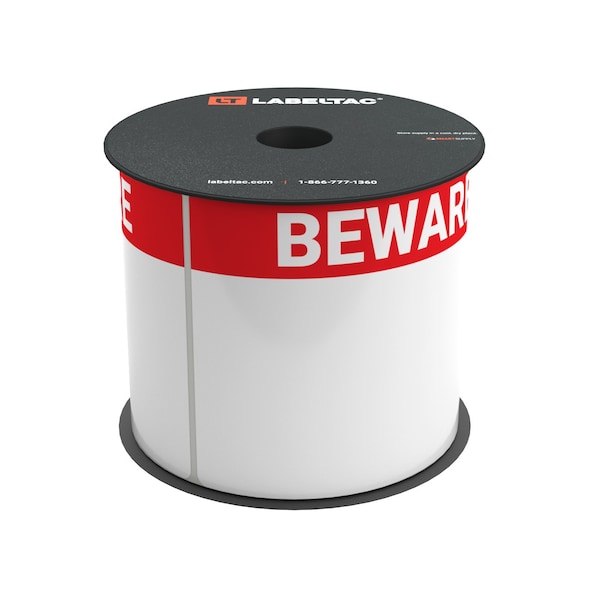 Labeltac LabelTac 4 and Pro Model Die-Cut inBewarein Header Supply 4in x 6in, 200 labels per roll LT46BEWARE - main