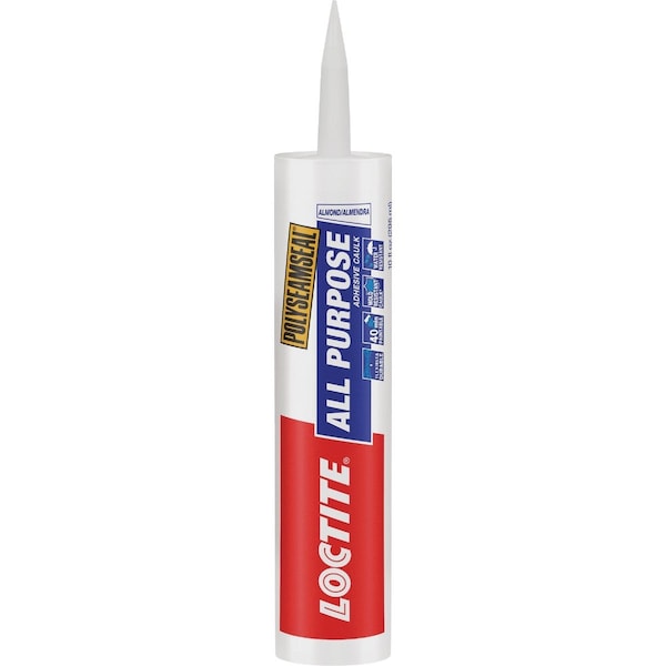 Loctite POLYSEAMSEAL 10 Oz. Almond Adhesive Caulk 2137996 - main