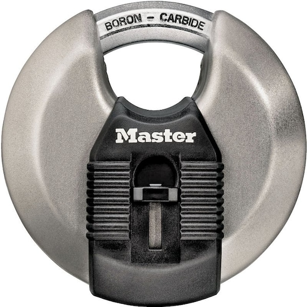 Master Lock Magnum Series Padlock, Keyed Different Key, Shrouded Shackle, 716 in Dia Shackle, 318 in W Body M50XKAD - main