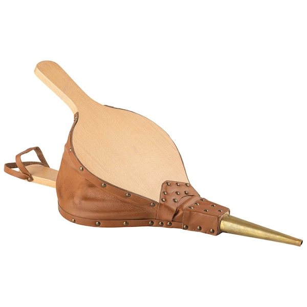 Kings County Tools Fireplace Bellows Indoor or Outdoor Fire Pit Tools Large Fireplace Bellows GW71A01-01 - main