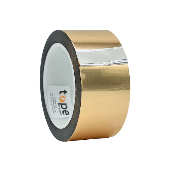 Wod Tape MPFT1 Metalized Polyester Mylar Film Tape Gold: 2 in. x 72 yds, 24PK WOD MPFT1-02000-24-72-GOL - main
