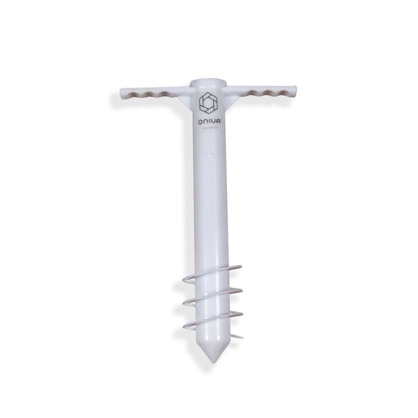 Picnic Time Family Of Brands Beach Umbrella Sand Anchor - Oniva, White 888-01-160-000-0 - main