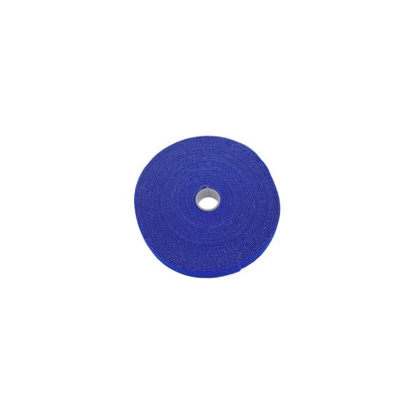 Cable Wholesale Hook and Loop Tape, 1/2 inch Wide, Blue, 50ft Roll 30CT-16150 - main