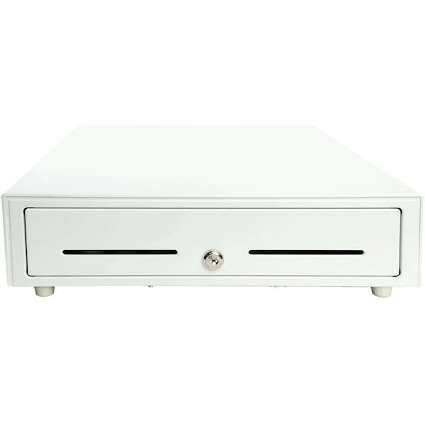 Star Printer Cash Drawer, White, 16Wx16D, Printer Driven, 5Bill-8Coin, 2 Media 37965590 - main
