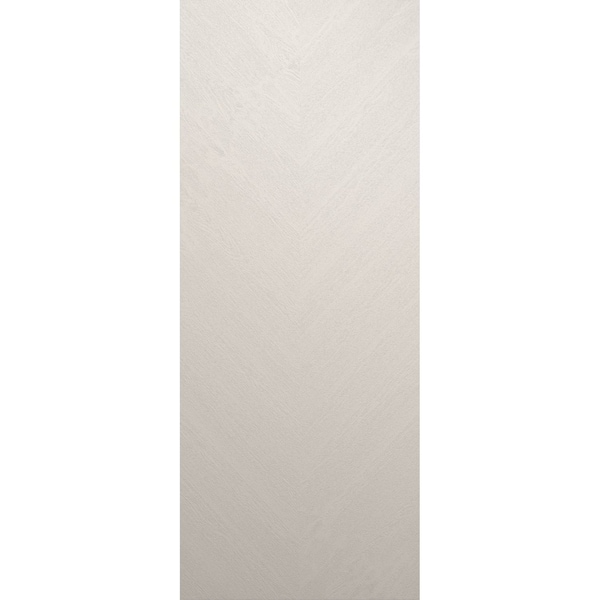 Sartodoors Slab Door Panel 24 x 80 inches, Ego 5005 Painted White Oak, Wood Veneer Doors, Pocket Closet Slid EGO5005S-PWO-24 - main