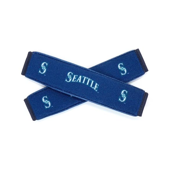 Coverking SEAT BELT PADS WITH SEATTLE MARINERS LOGO H26DCV - main