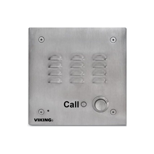 Viking Electronics VoIP Entry Phone Stainless Steel with EWP E-30-IP-EWP - main