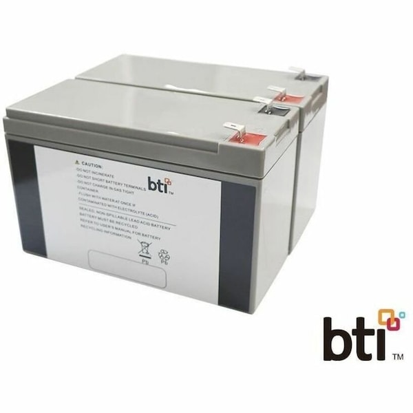 Battery Technology BTI 12V 2-CELL LEAD ACID UPS BATTERY FOR CYBERPOWER RB1290 RB1290X2-BTI - main