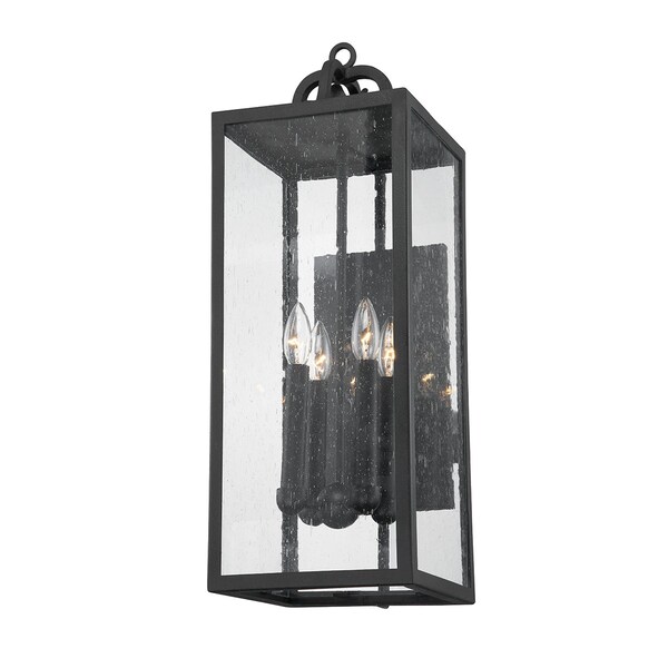 Troy Lighting Caiden 4 Light Wall Sconce 9 In. Forged Iron B2063-FOR - main