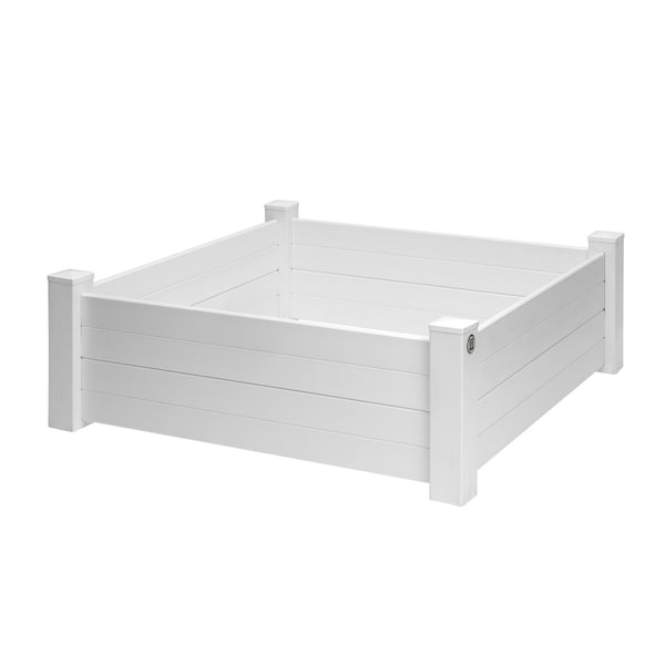 Good Ideas Garden Wizard Classic White Raised Garden Bed GW-CLASSIC-WHI - main