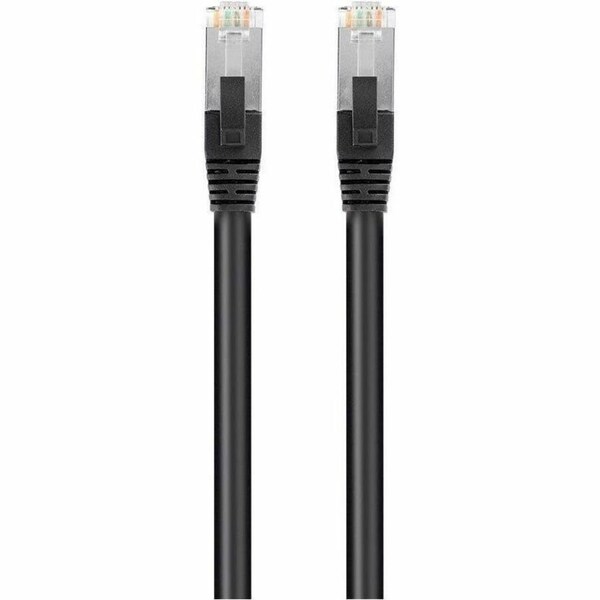 Monoprice Cat6 PoE Ethernet Patch Cable - 600V_ Shielded RJ45_ Solid_ 550MHz_ STP U/FTP_ 24AWG_ 14ft_ Black 41037 - main