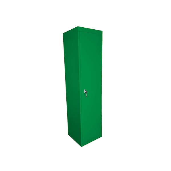 Steel Cabinets Usa Utility Storage Cabinet, 72 in H, 18 in W, 18 in D, Pure Green, 4 Shelves FS-18-P GRN - main