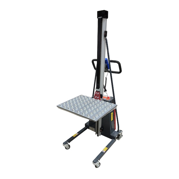Pake Handling Tools Powered Ball Conveyor Transfer Lift Trucks, 330lb, 68in Lift Height PAKWP10-BP01 - main