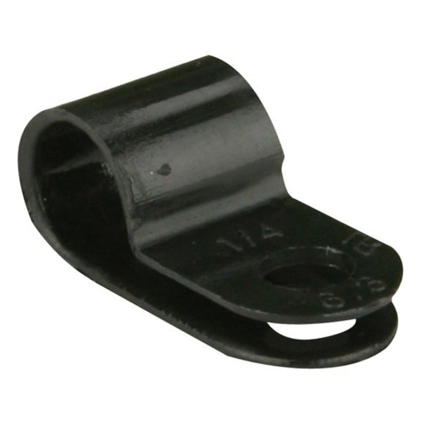 Install Bay Cable Clamp, Plastic, 1/2 in Bundle Dia., Black, 100 PK BCC12 - main