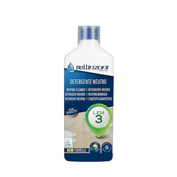 Bellinzoni Lem3 - Concentrated Neatural based, Daily Cleaner for Marble, Granite, Natural Stone, Gres, Terraco BL3NC - main
