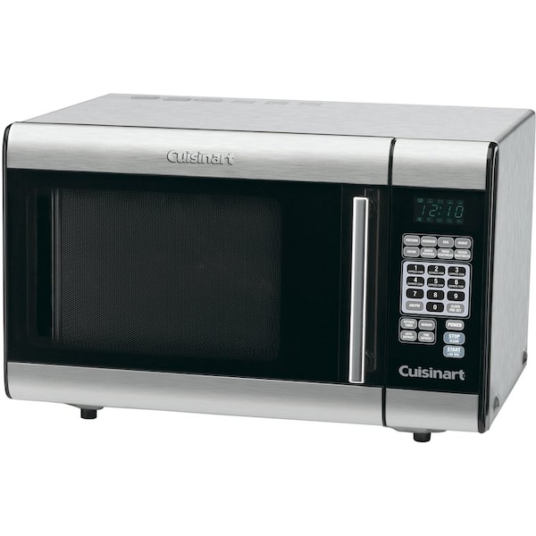 Cuisinart CMW-100 Microwave Oven, 1 cu-ft Capacity, 1000 W, Stainless Steel, Black CMW-100 - main