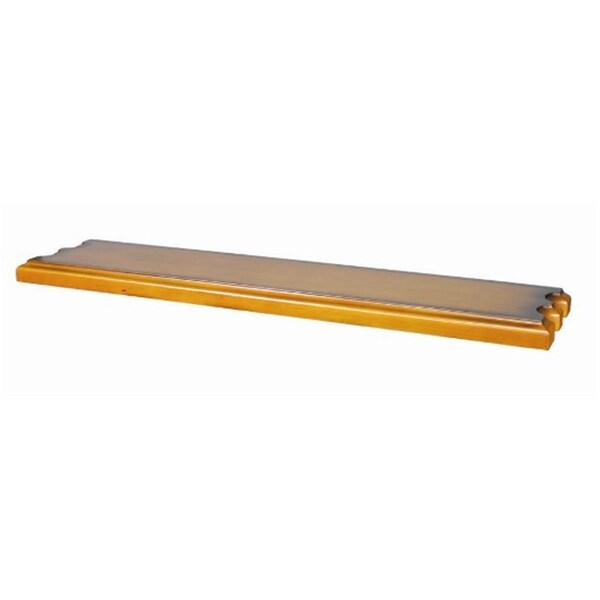 Latestluxury 1.5 in. H x 35.5 in. W x 8 in. D Wood Wall Shelf - Chestnut LA1152493 - main