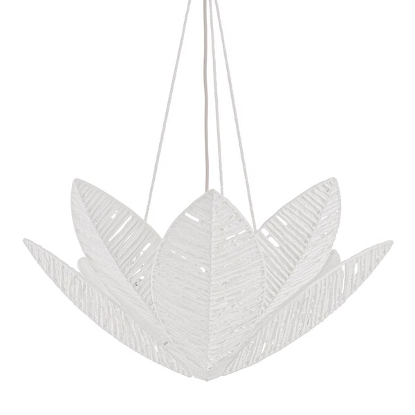 Corbett Lighting Azores 3 Light Chandelier in Warm Silver Leaf Finish 561-28-WSL - main