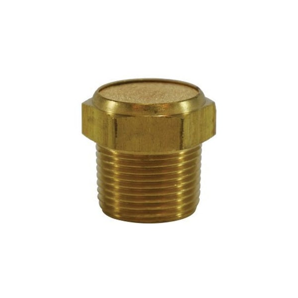 Midland Industries Breather Vent, 3/8 in Nominal, MPT, Brass 300003 - main