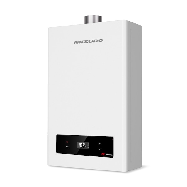 Mizudo 5.1-GPM Natural Gas Tankless Water Heater, Residential Indoor, 120,000-BTU FDG-CS120BW-NG - main