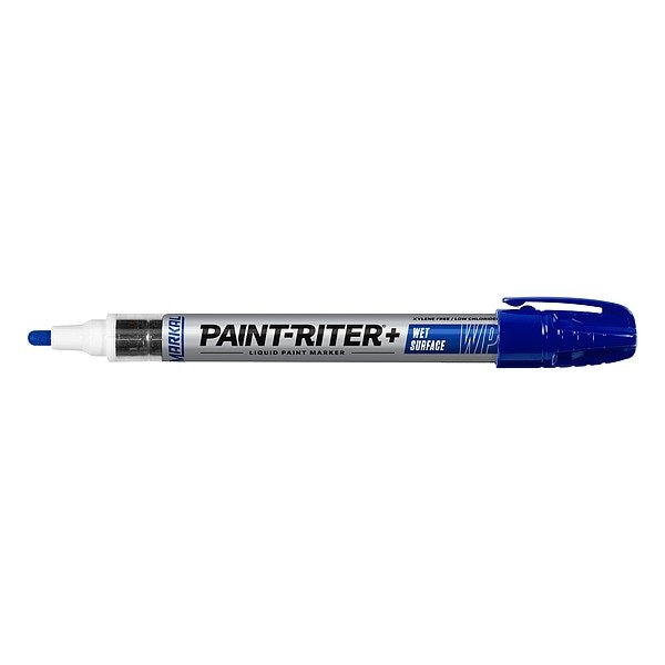 Markal Paint Marker, Medium Tip, Blue Color Family, Paint 96934 - main