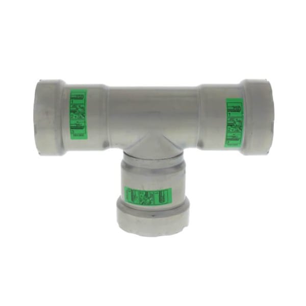 Viega MegaPress tee P1 1.25 P2 1.25 P3 1.25 carbon steel zinc-nickel coating 25315 - main
