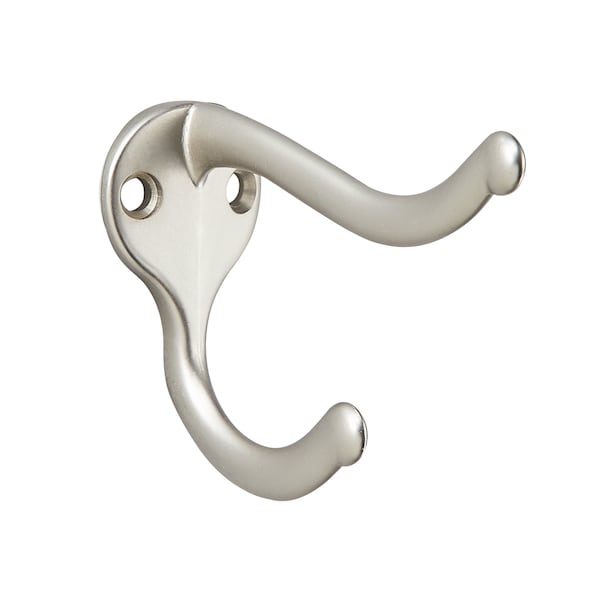 Geo 3" Coat & Hat Hook Satin Nickel Finish GBH-CHH-SN - main