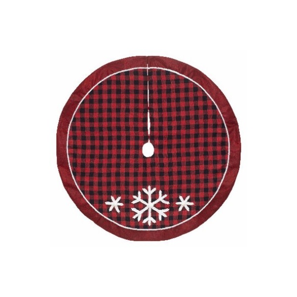 Dyno Seasonal Solutions 48 Plaid Tree Skirt 2487742-1 - main