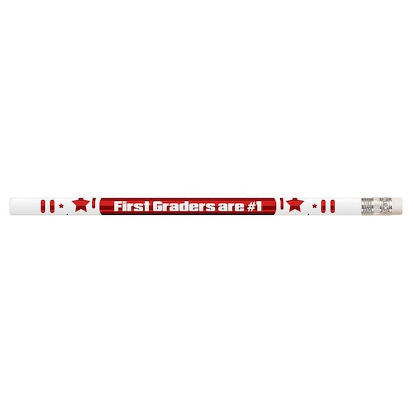 Musgrave Pencil Co 1st Graders Are #1 Motivational Pencils, 144PK MUS2204G - main