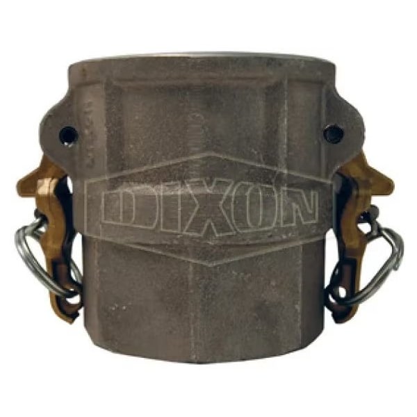 Dixon Boss-Lock Type D Cam and Groove Coupler, 3/4 x 1/2 in Nominal, Female Coupler x FNPT End Style, Alu AD050 - main