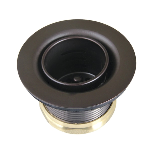 Kingston Brass Stainless Steel Bar Sink Basket Strainer, Oil Rubbed Bronze K451BORB - main