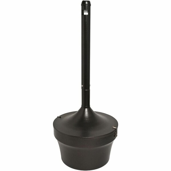 Genuine Joe 4.25 Gallon Fire-Safe Smoking Receptacle - 37 x 16 - Galvanized Steel - Bronze - 1 Each GJO58892 - main