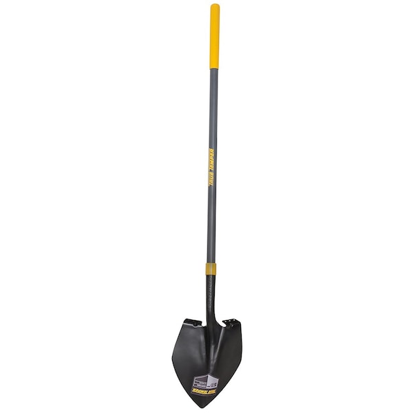 True Temper Excavator Shovel, Forged Steel Blade, 47 in. Fiberglass Handle, Comfort Step 2584200 - main