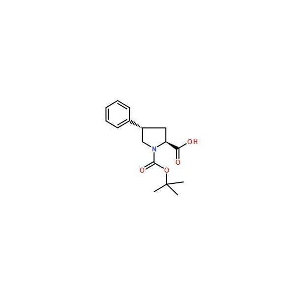 Ak Scientific Boc-(2S, 4S)-4-Phenylpyrrolidine-2-carboxylic acid (100mg), CAS 96314-29-3 Z6012-100mg - main