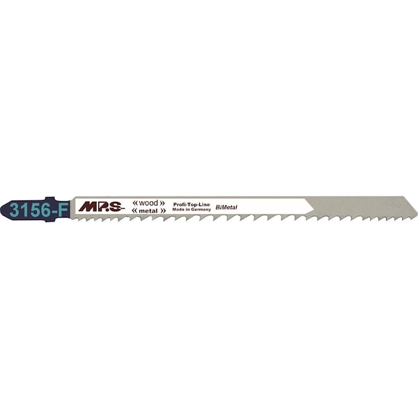 Mps Bi-Metal 5.1-in 6-10 TPI wood+metal cutting Jigsaw blade, 5PK 3156-F-5 - main