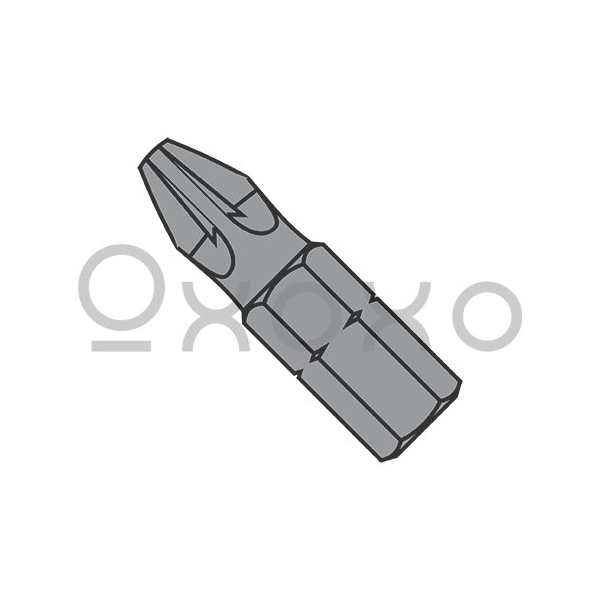 Pozidriv 1X1X1/4(R) Alternative Insert Bit, 100PK 174613 - main