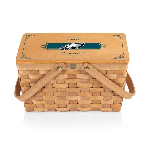 Picnic Time Family Of Brands NFL Philadelphia Eagles - Poppy Personal Picnic Basket 124-00-299-246-2 - main