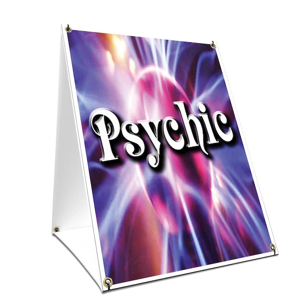 Signmission Psychic, 36 Inch x 24 Inch A-frame Yard Sign, Plastic Sign SBC-2436-Psychic - main