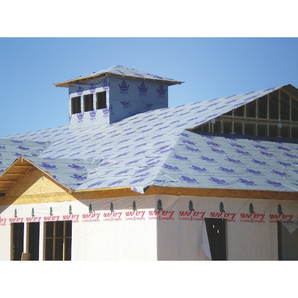 Rex SynFelt 48''x250 ' Gray Woven Synthetic Roof Underlayment EPB UL-48250-REX-6270 - main