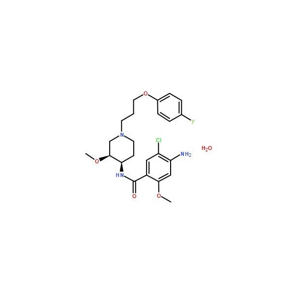 Ak Scientific Cisapride monohydrate (100mg), CAS 260779-88-2 K442-100mg - main
