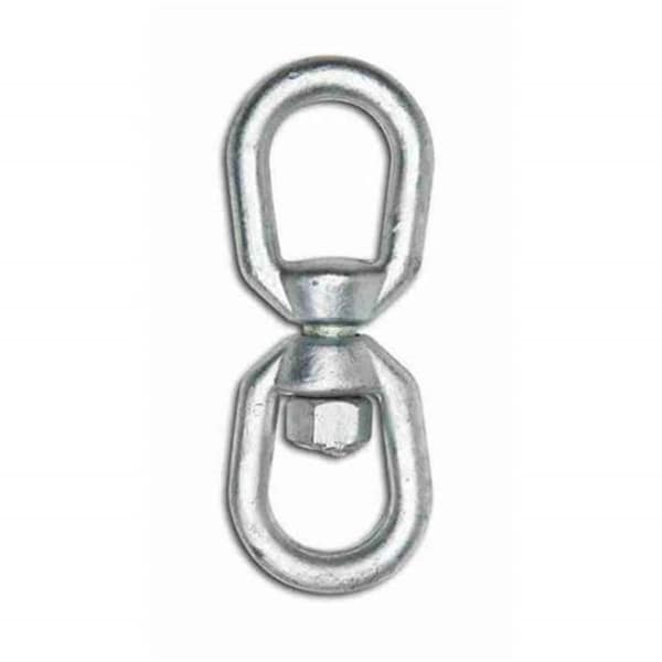 Campbell Chain & Fittings Swivel Eyexeye 5/16"Galv T9630535 - main
