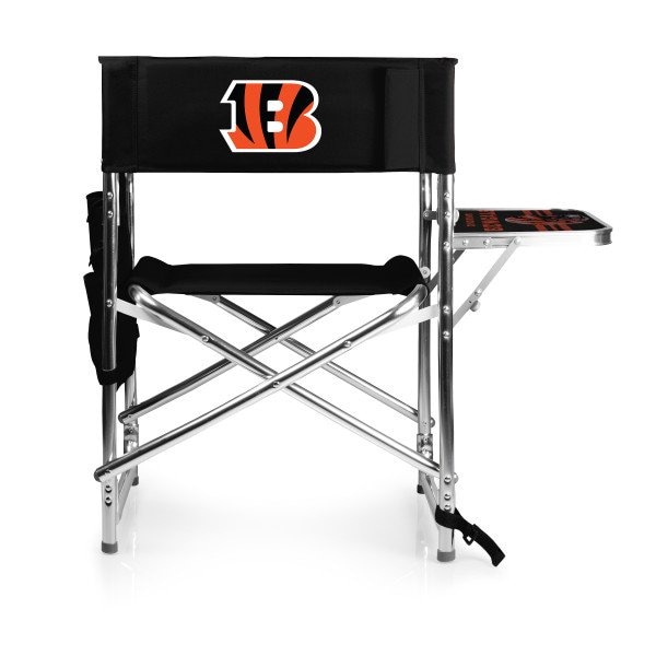 Picnic Time Family Of Brands NFL Cincinnati Bengals - Sports Chair 809-00-179-074-2 - main