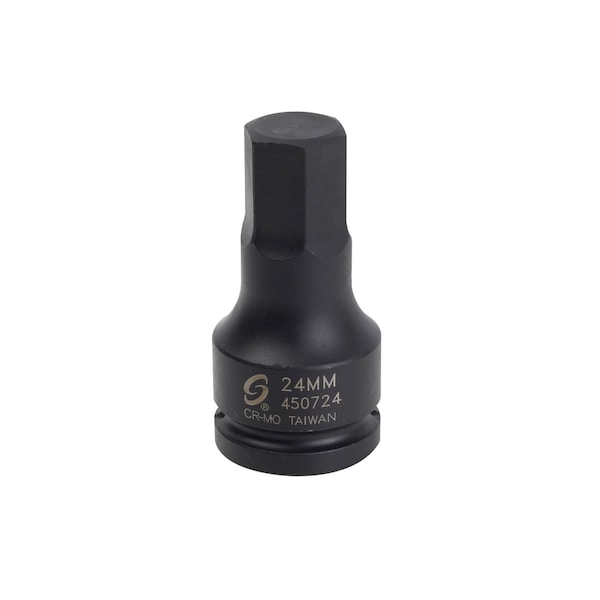Sunex 3/4 in Drive 24Mm Hex Driver Impact Socket 450724 - main